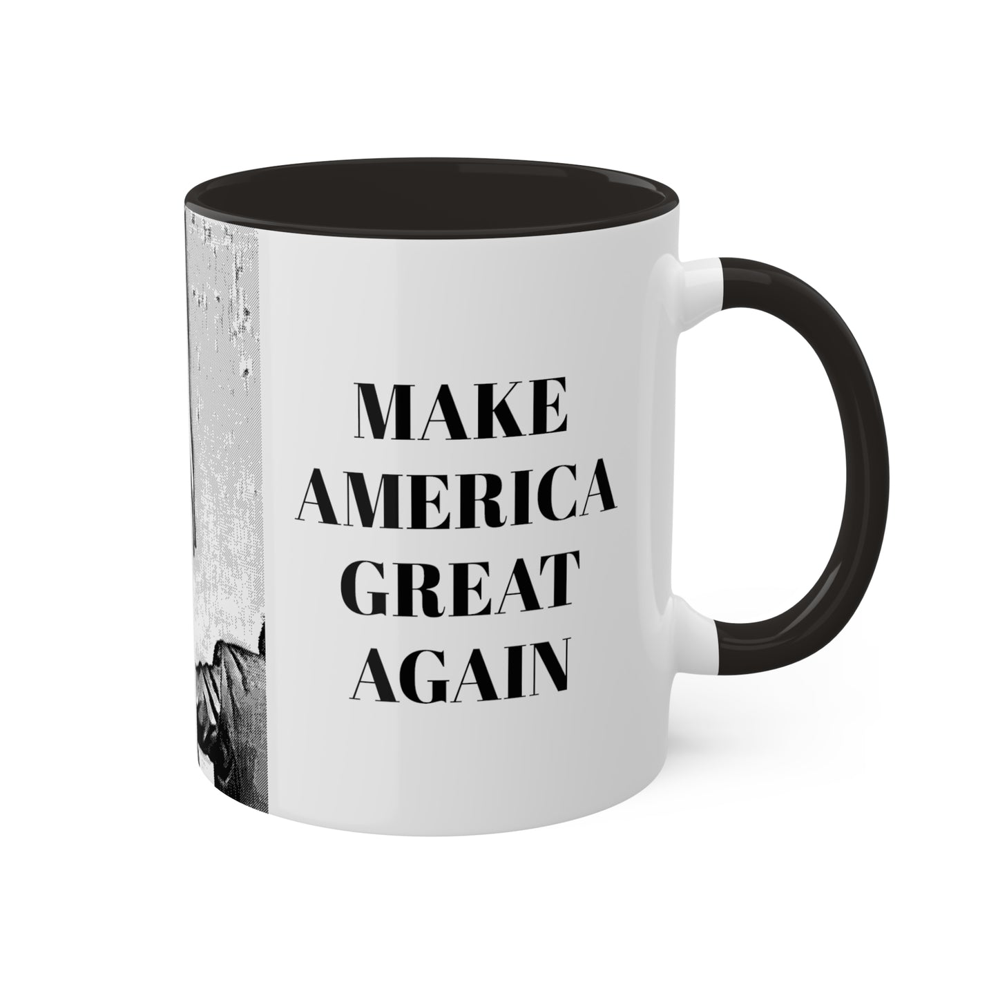 Donald Trump Coffee Cup Black&white