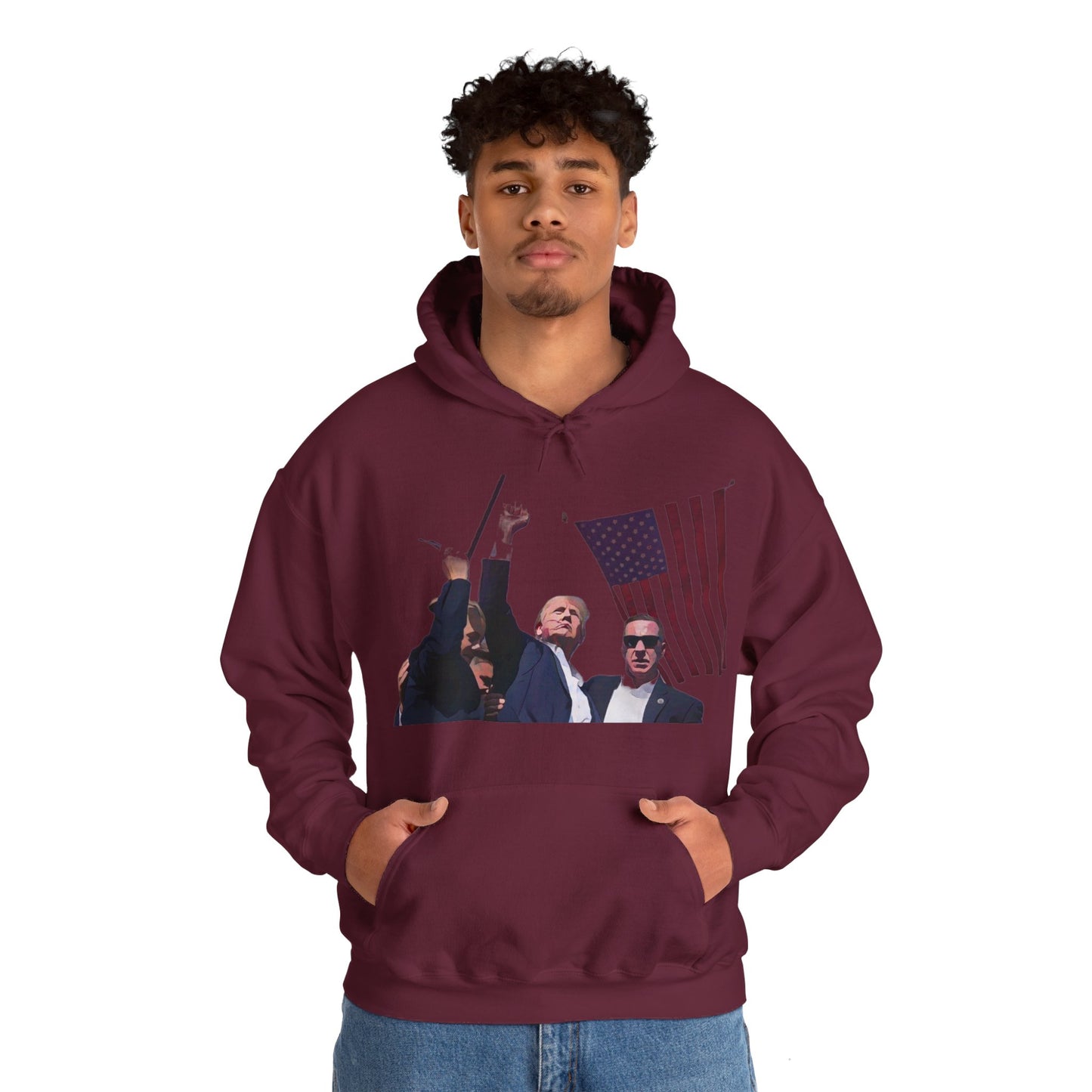 Donald Trump Hoodie "Classic Fit" With Different Color Options