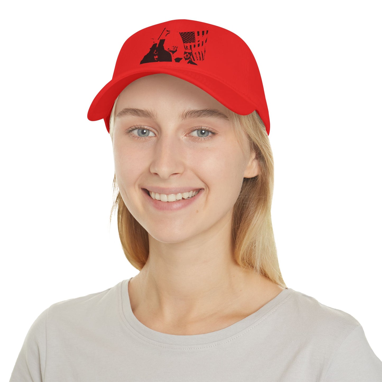 Trump Baseball Cap - Black Print