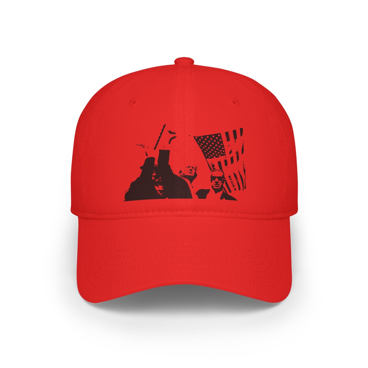 Trump Baseball Cap - Black Print