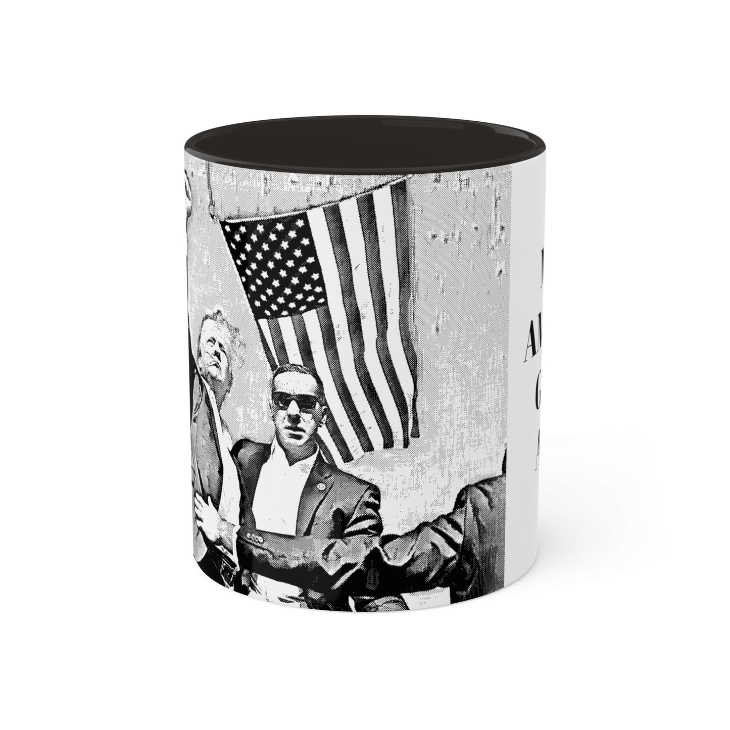 Donald Trump Coffee Cup Black&white