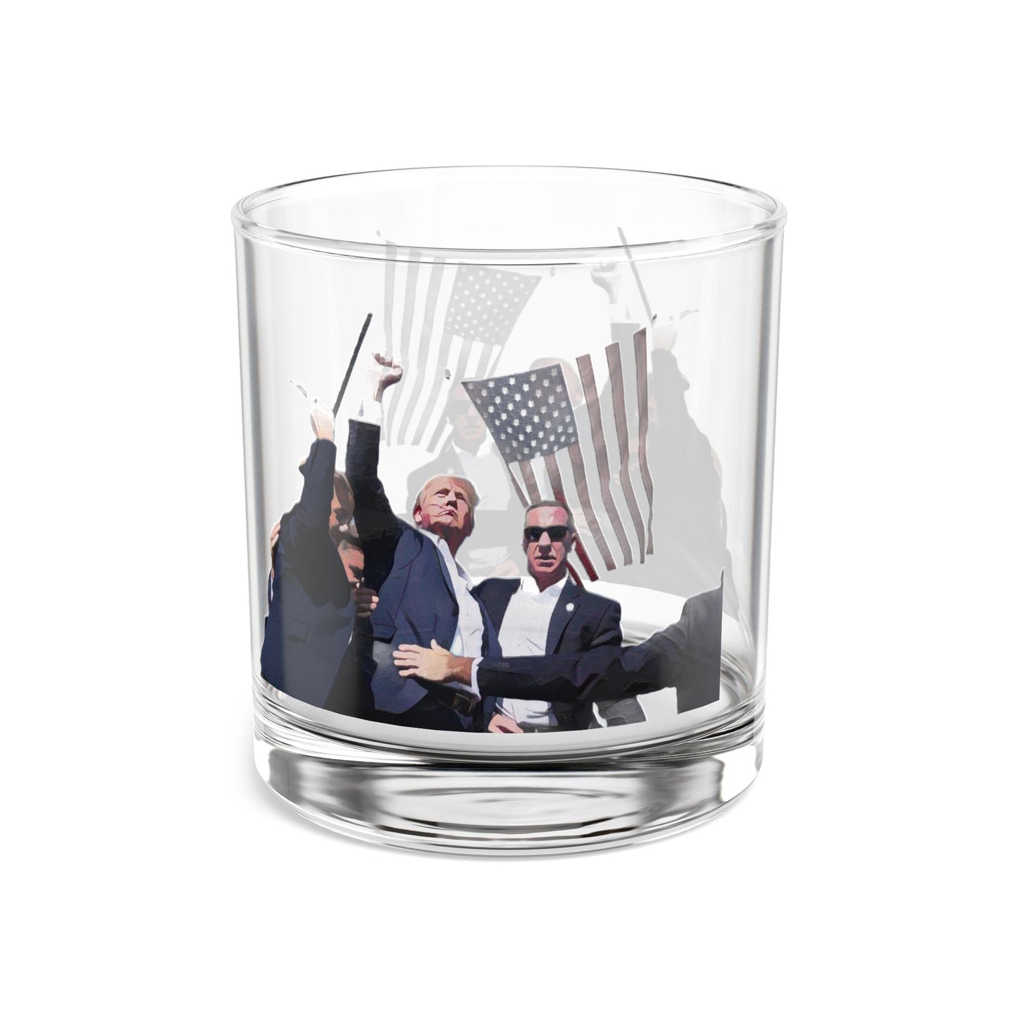 Donald Trump Rocks Glass, 10oz