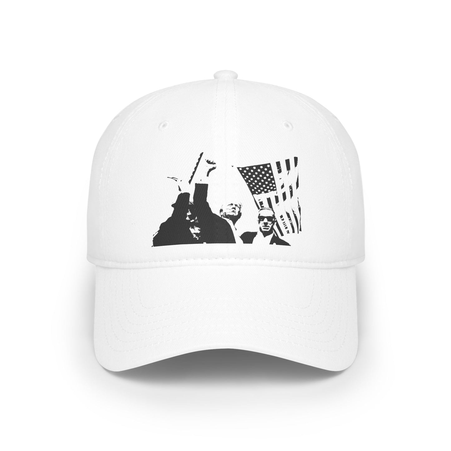 Trump Baseball Cap - Black Print