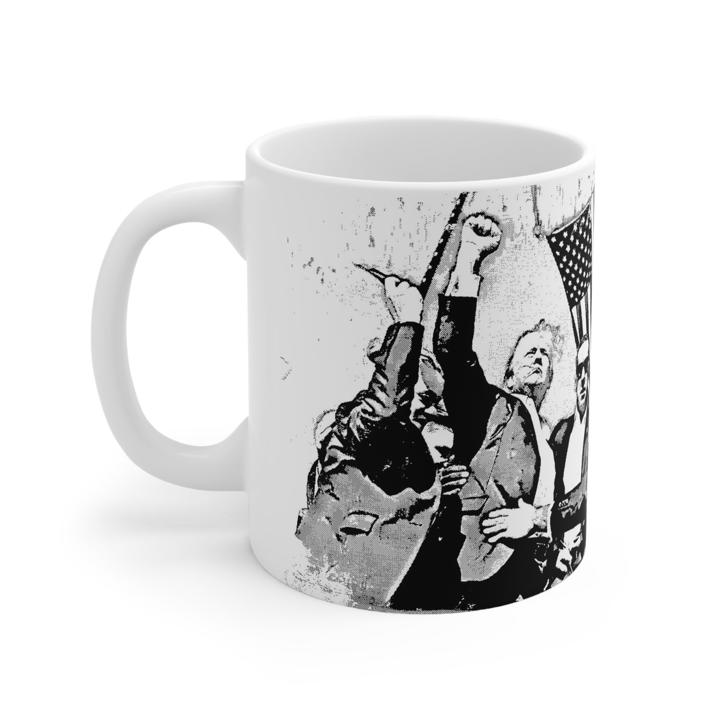 Donald Trump Ceramic Coffee Cup Black&White