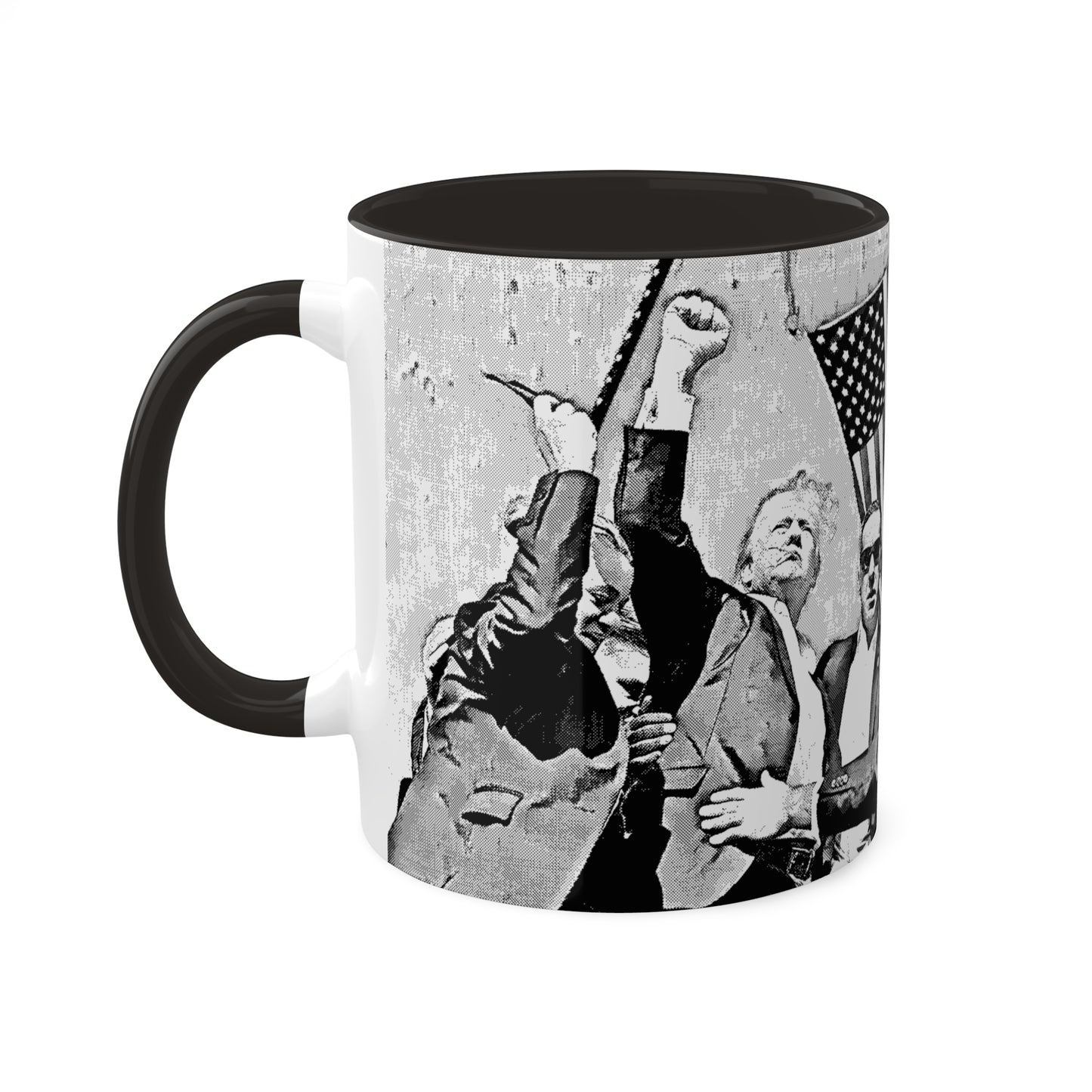 Donald Trump Coffee Cup Black&white