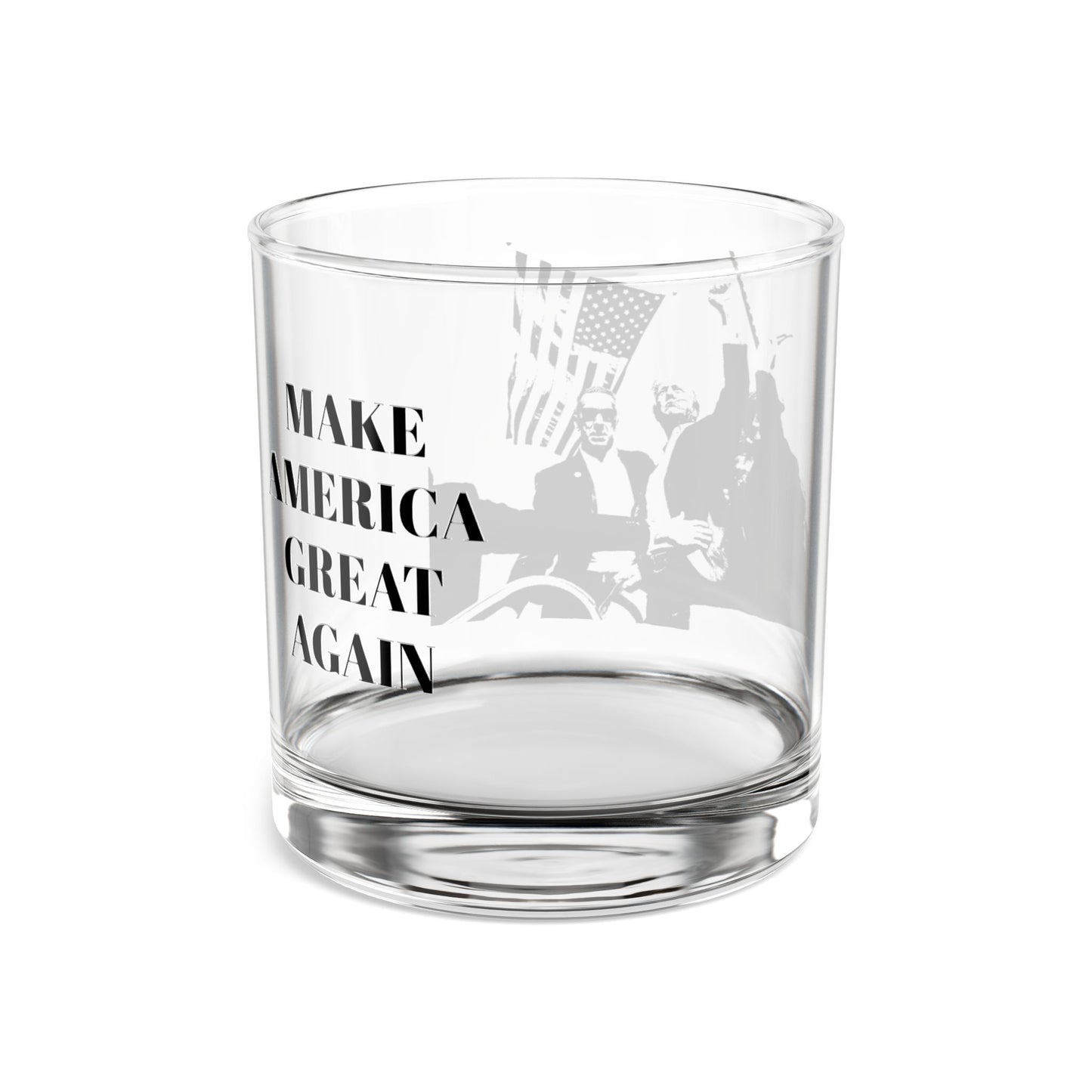 Donald Trump Rock Glasses, 10 oz