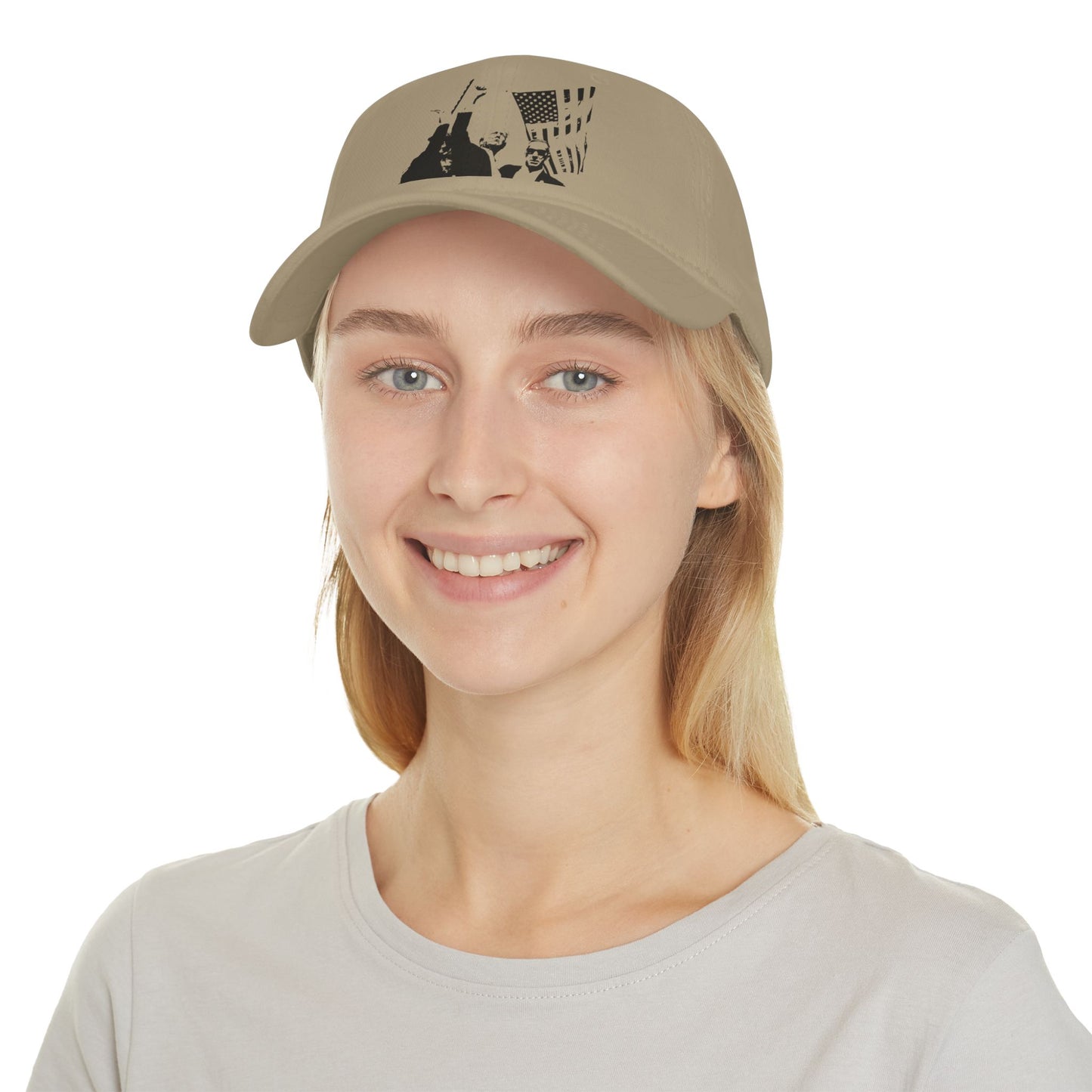 Trump Baseball Cap - Black Print