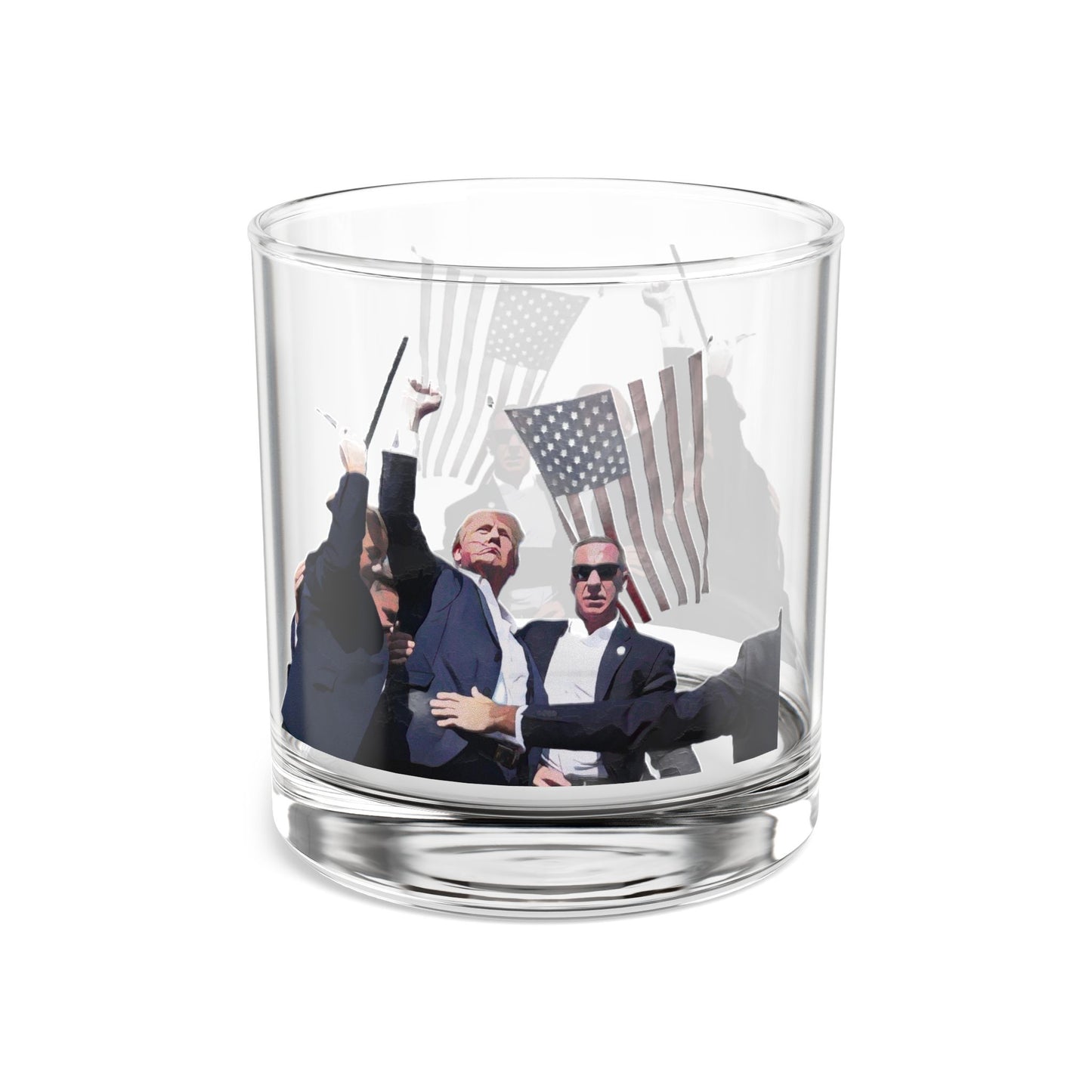 Donald Trump Rocks Glass, 10oz