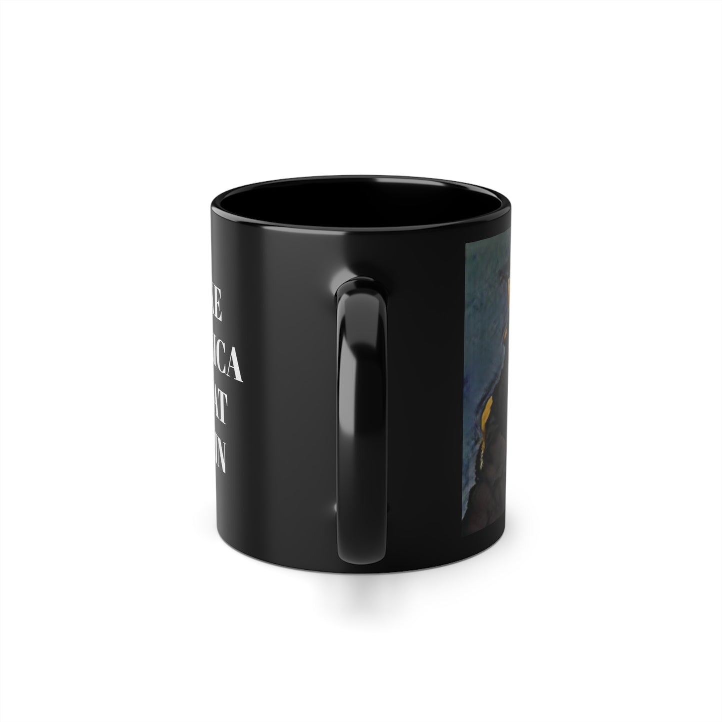 Patriotic Black Edition Coffee Cup, 11oz