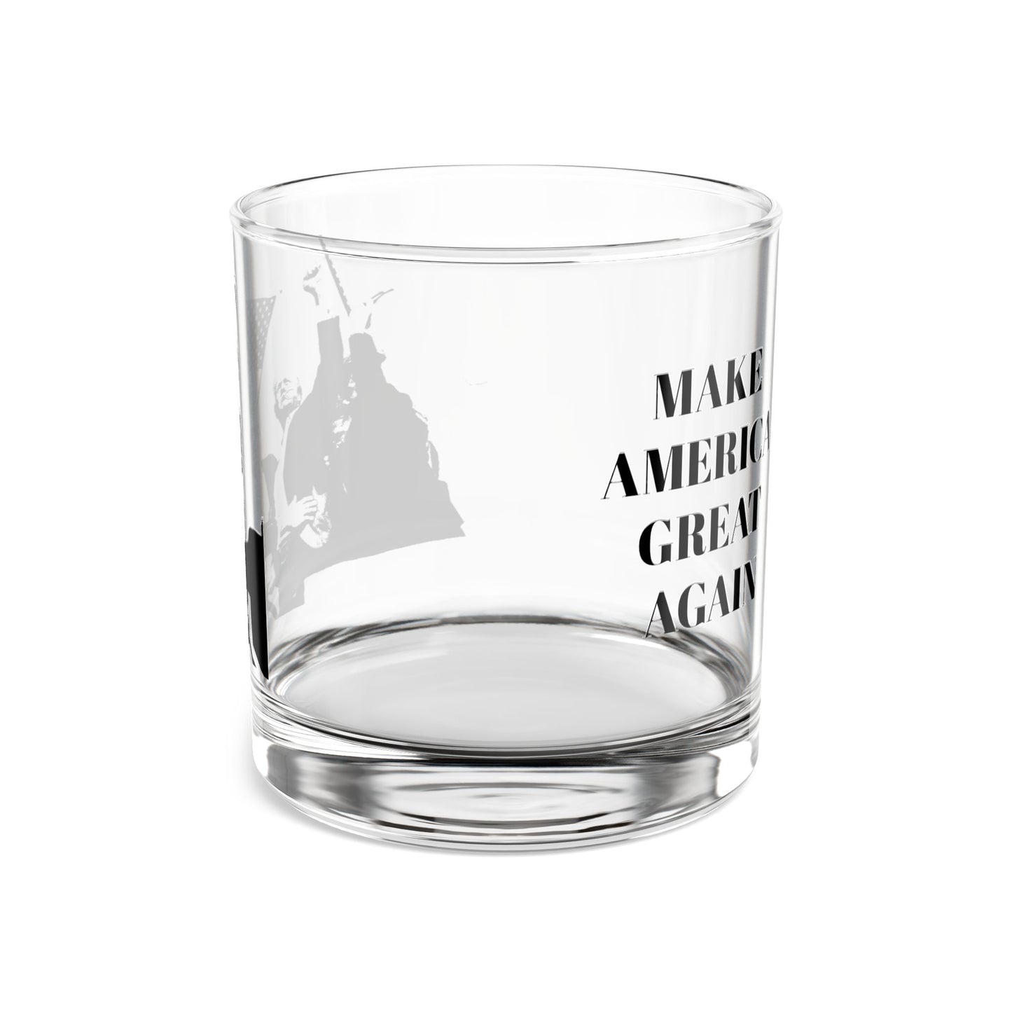 Donald Trump Rock Glasses, 10 oz